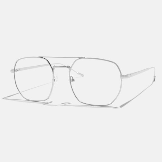 Full Rim Metal Square Eyeglasses - 14029