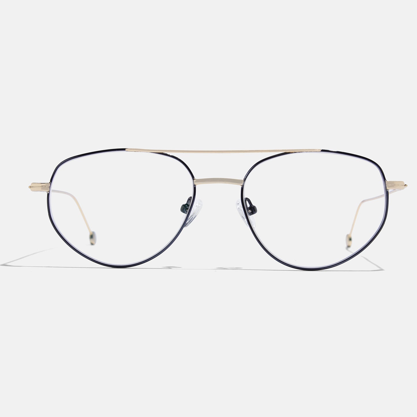 Full Rim Metal Cat Eye Eyeglasses - 14002