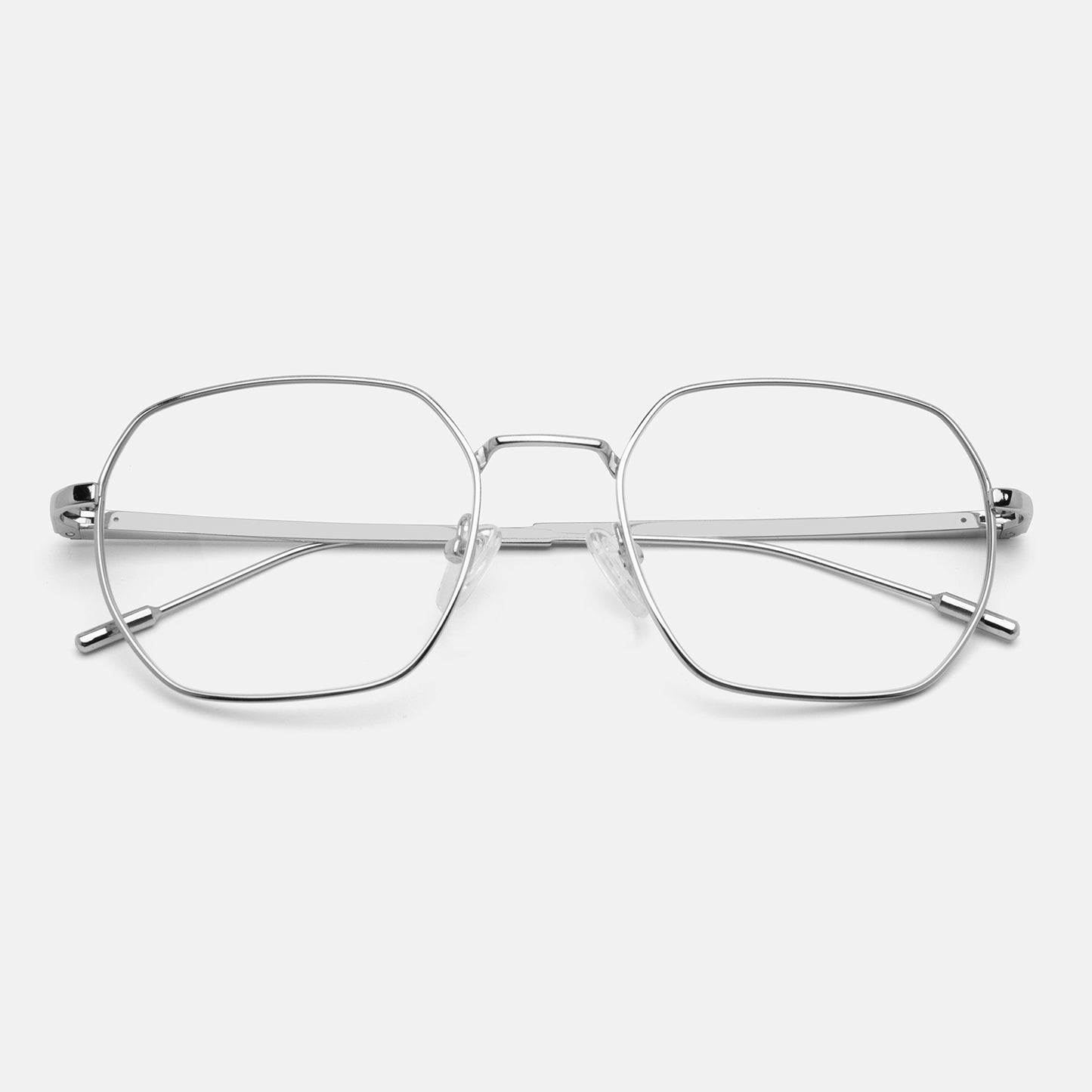 Full Rim Metal Square Eyeglasses - 14004