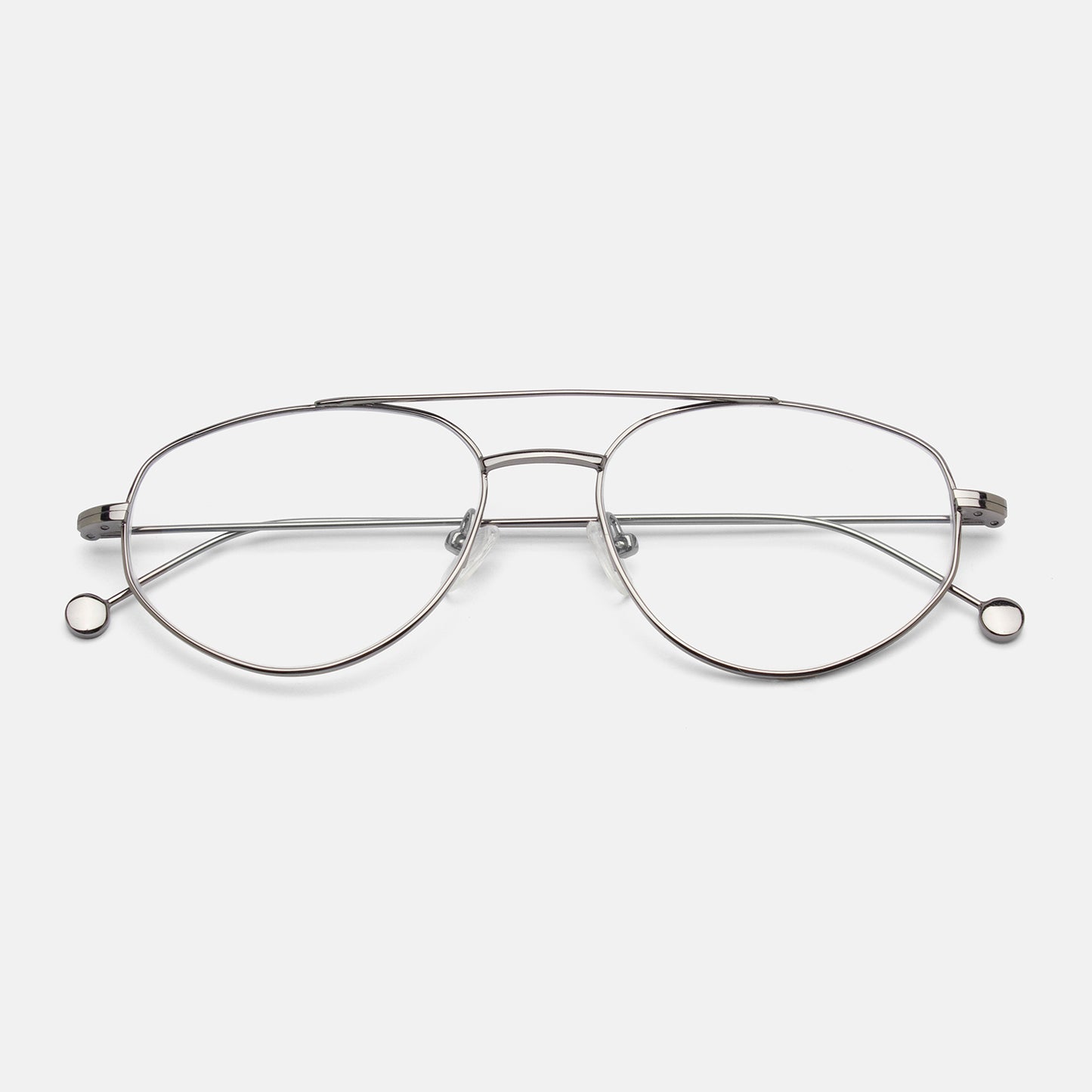 Full Rim Metal Aviator Eyeglasses - 14025