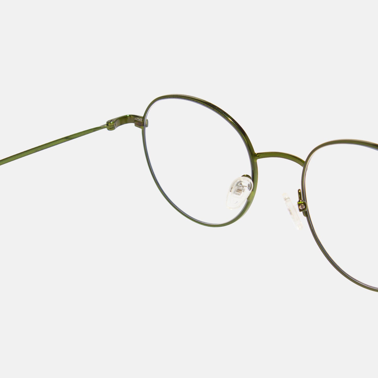 Full Rim Metal Round Eyeglasses - 14007