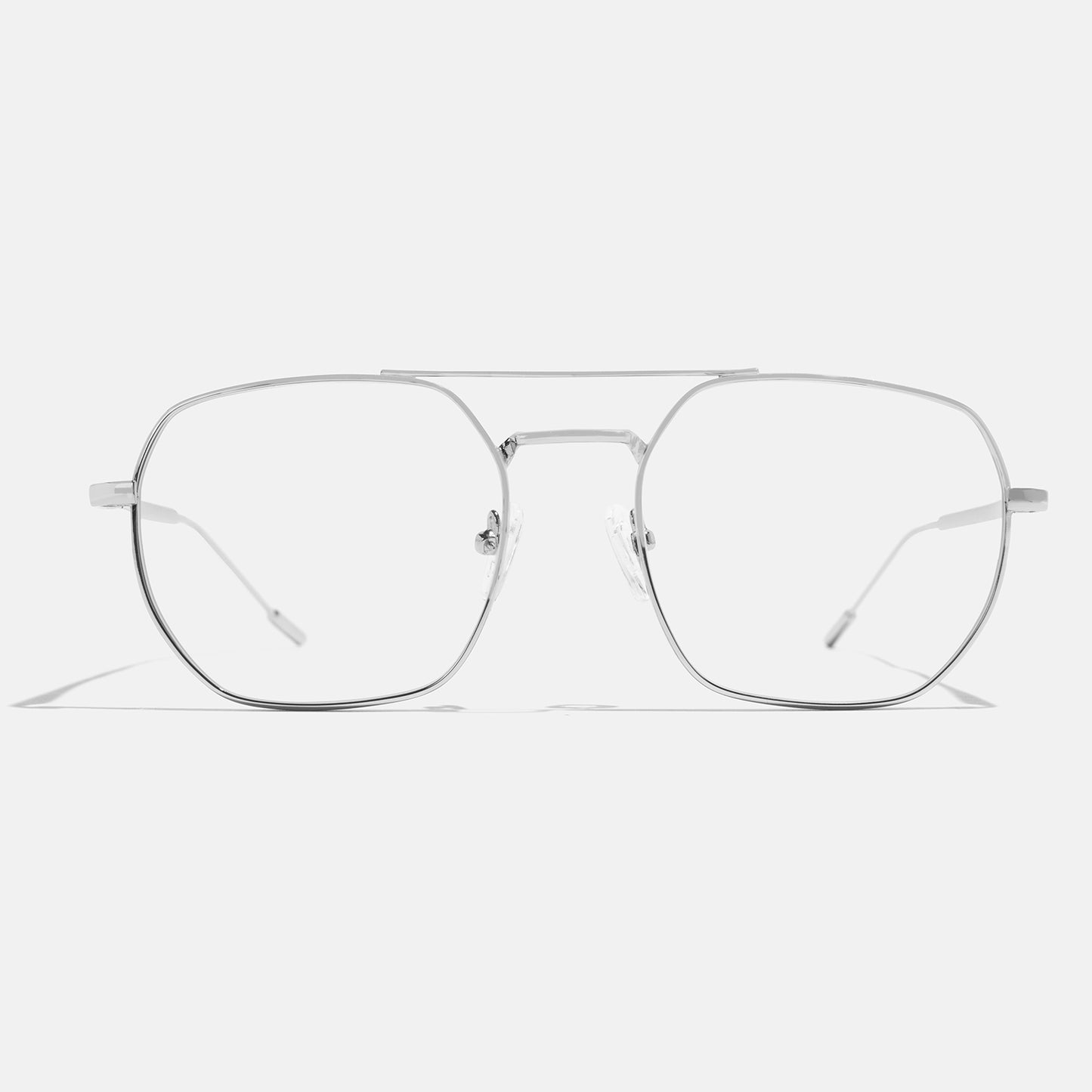 Full Rim Metal Square Eyeglasses  - 14029