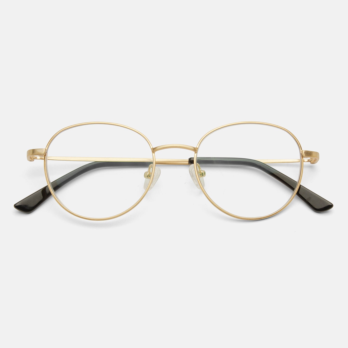 Full Rim Metal Round Eyeglasses  - 14007
