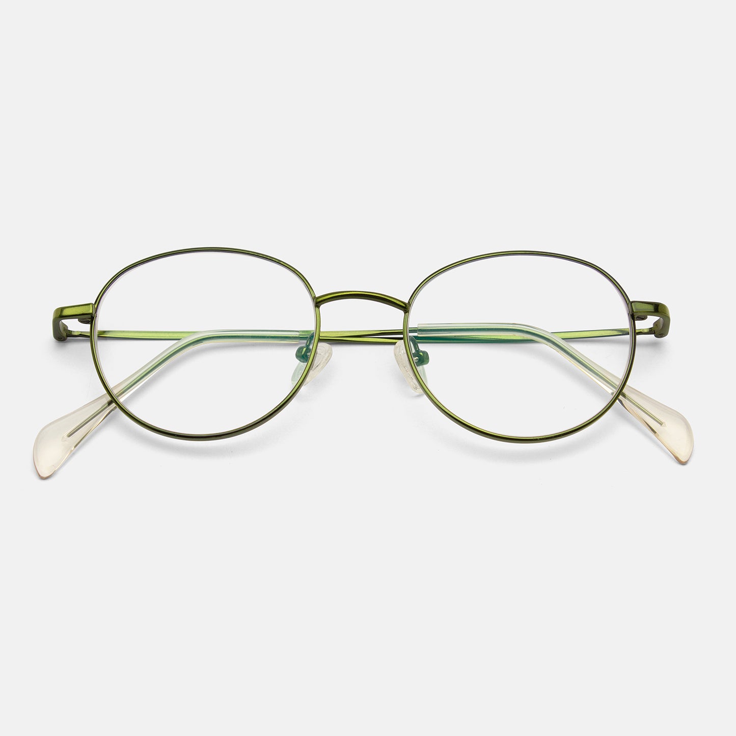 Full Rim Metal Round Eyeglasses  - 14007