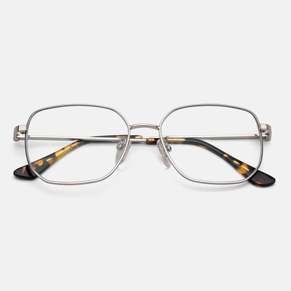 Full Rim Metal Square Eyeglasses  - 14005