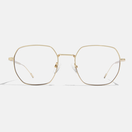 Full Rim Metal Square Eyeglasses  - 14004