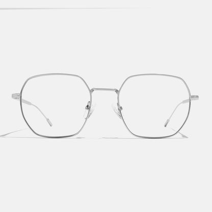 Full Rim Metal Square Eyeglasses  - 14004