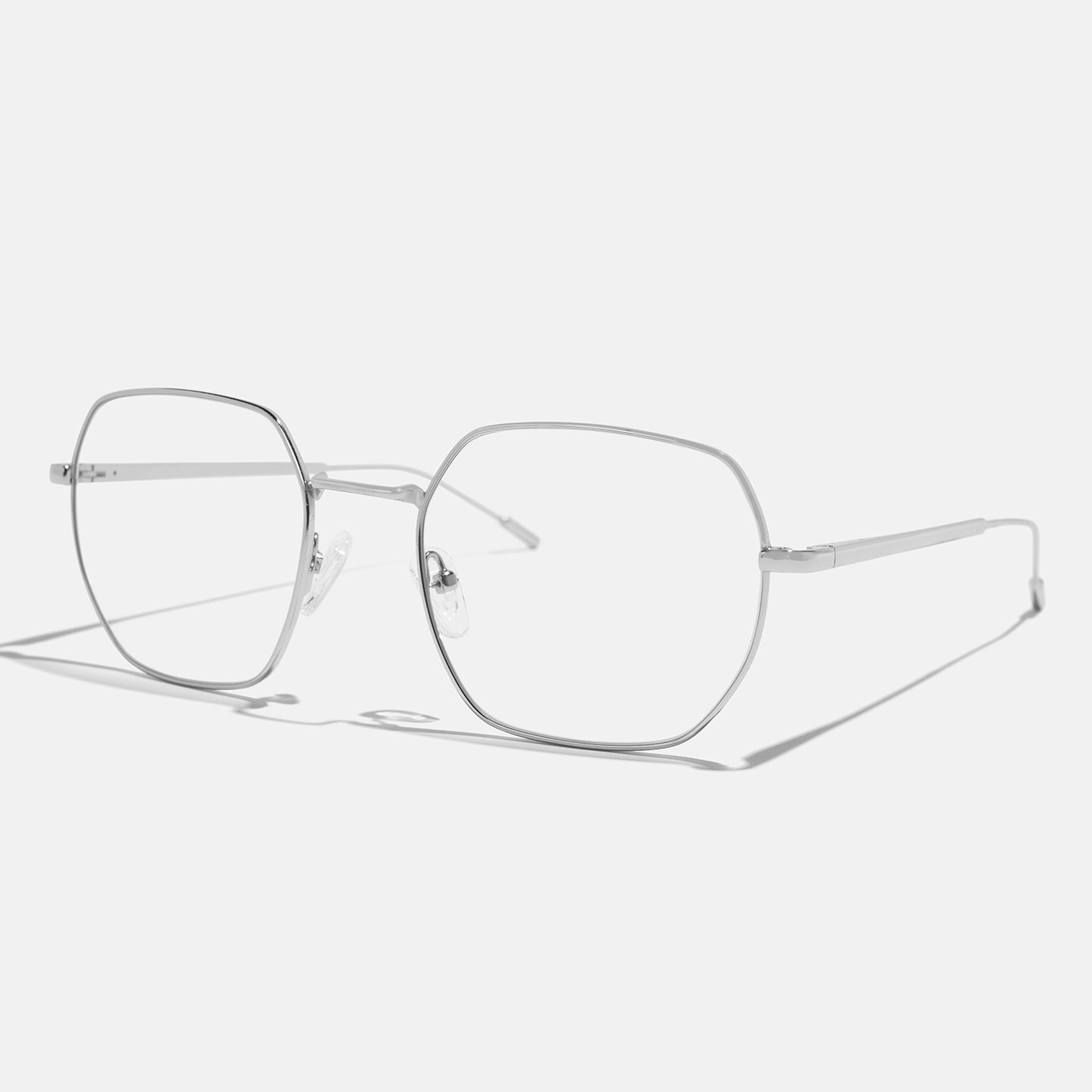 Full Rim Metal Square Eyeglasses  - 14004