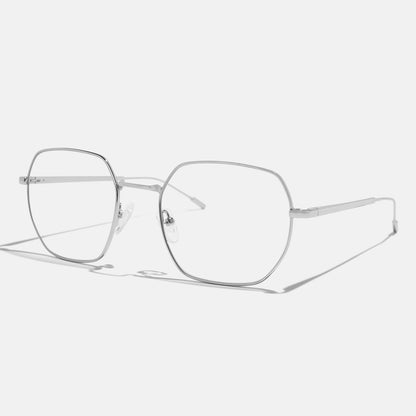 Full Rim Metal Square Eyeglasses  - 14004