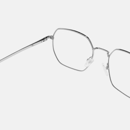 Full Rim Metal Square Eyeglasses  - 14004