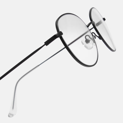 Full Rim Metal Round Eyeglasses  - 14007