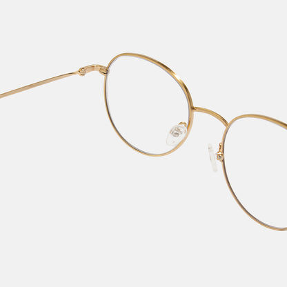 Full Rim Metal Round Eyeglasses  - 14007