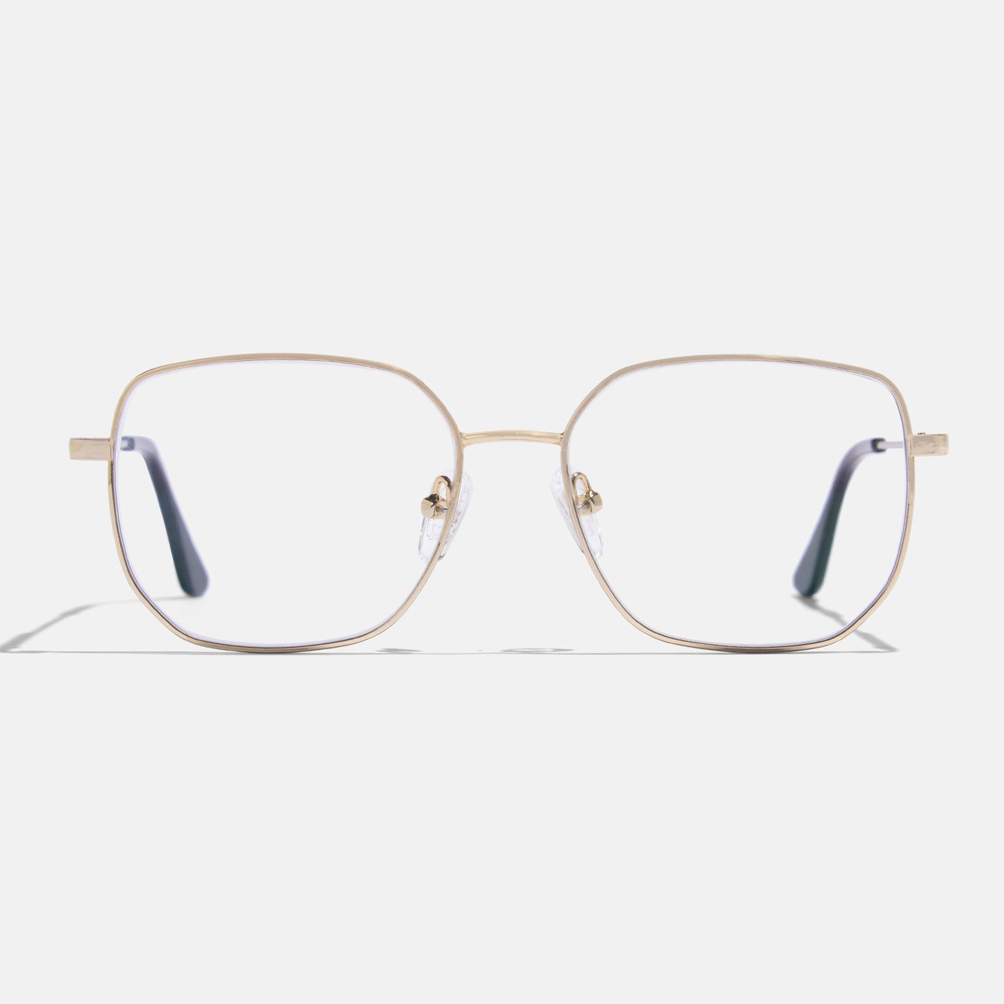 Full Rim Metal Square Eyeglasses  - 14005