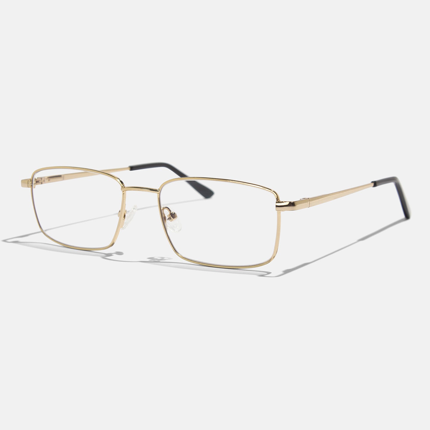 Full Rim Metal Rectangle Eyeglasses  - 14009