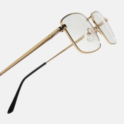 Full Rim Metal Rectangle Eyeglasses  - 14009