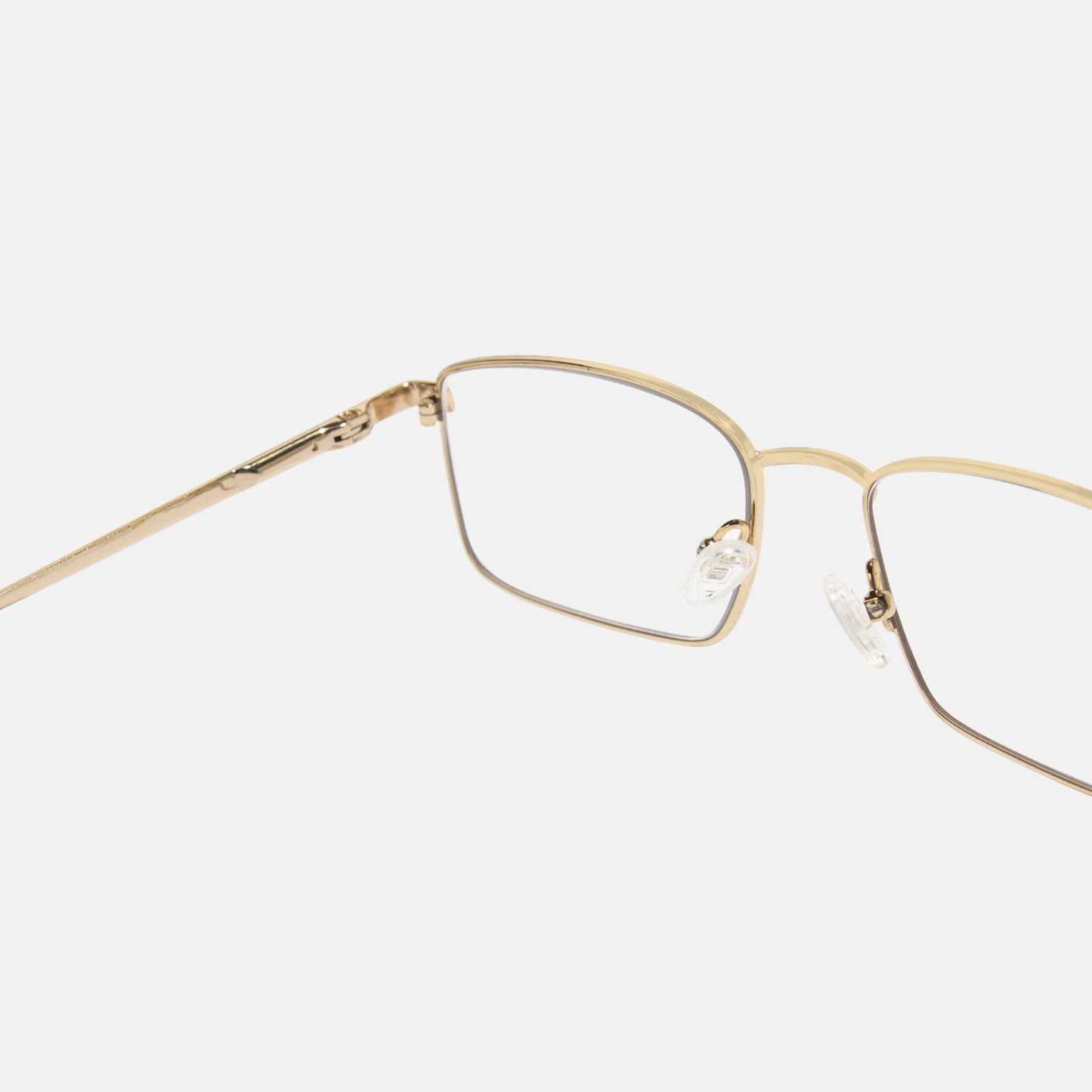 Full Rim Metal Rectangle Eyeglasses  - 14009
